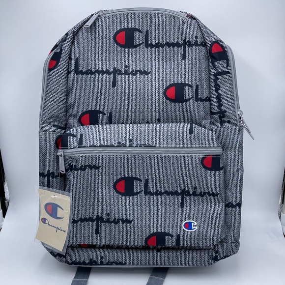 Champion Supercize Grey Backpack NEW Champion Supercize